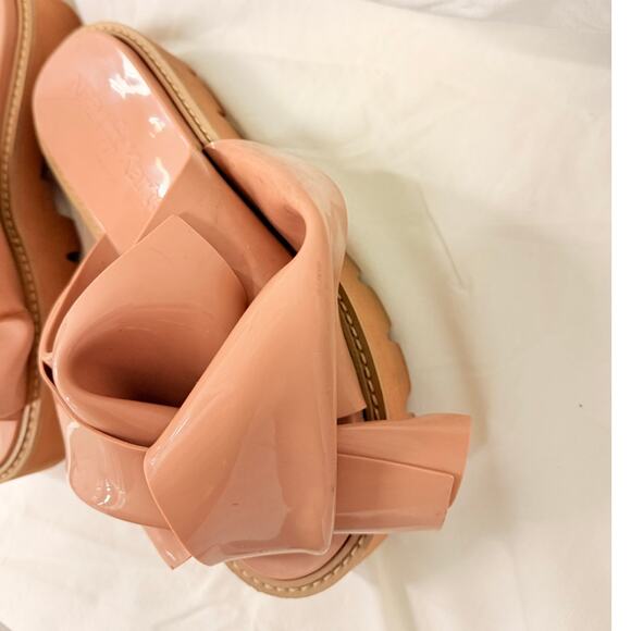 No. 21 X KARTELL Nude Knot Bow Slide Sandals EU‎ 40 Streetwear Summer Vacation - Picture 5 of 8